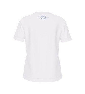 Guess White logo T-shirt