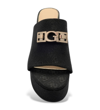 Guess Wedges Evenza G Logo svart