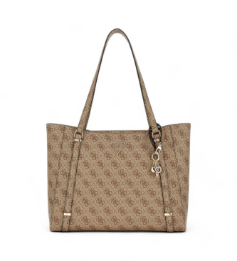 Guess Eco Erica Elite Tote rjava