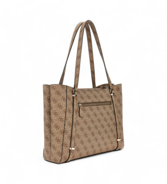 Guess Eco Erica Elite Tote brązowy