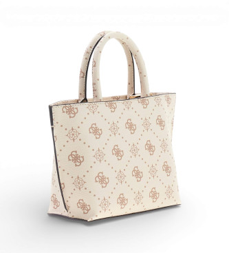 Guess Borsa tote Emelie Logo Mini beige