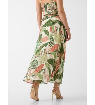 Guess Floral print crossover skirt