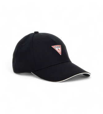 Guess Triangle logo cap black