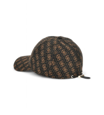 Guess Orlina Logo Baseball Cap brown