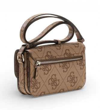 Guess Bolso Janie Logo marr�n
