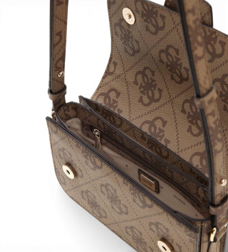 Guess Bolso Janie Logo marr�n