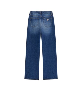 Guess Jeans med normal talje og blå nitter