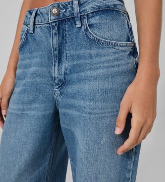 Guess Jeans Rey wide leg bleu