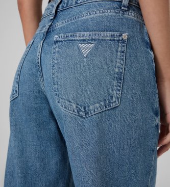 Guess Jeans Rey wide leg bleu