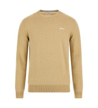 Guess Daniel CN Basic Pullover beige