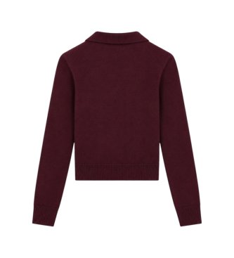 Guess Polo a quadri lilla