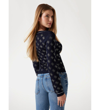 Guess Rosie Sweater 4G navy