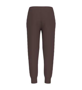 Guess Jogginghose aus Neopren mit braunem Logoband