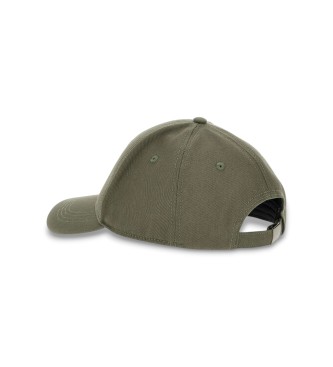 Guess Londonkeps med grn triangel-logotyp