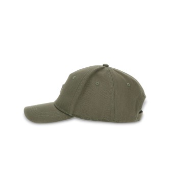 Guess Londonkeps med grn triangel-logotyp