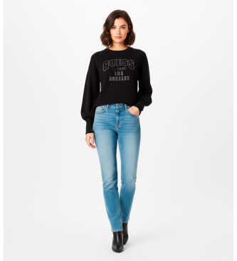 Guess Felpa con logo nero
