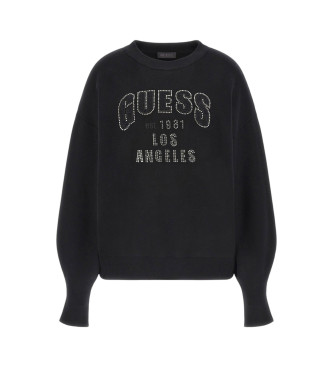 Guess Felpa con logo nero