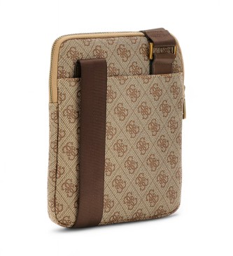 Guess Vezzola smart mini Umhngetasche braun
