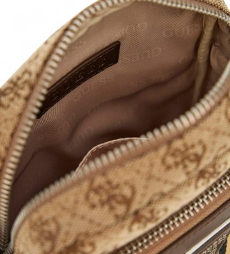 Guess Milano Pocket Umhngetasche beige