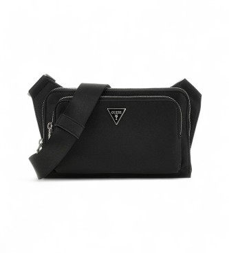 Guess Bum Bag Milano Saffiano czarny