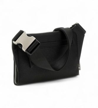 Guess Bum Bag Milano Saffiano czarny