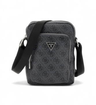 Guess Mini schoudertas Vezzola Smart logo 4G zwart