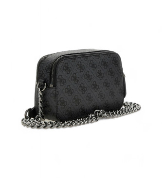 Guess Mini shoulder bag noelle logo 4g black