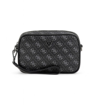 Guess vezzola smart logo 4g sort mini messenger taske