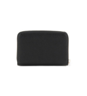 Guess Mini wallet laurel saffiano black