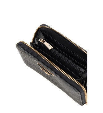 Guess Mini wallet laurel saffiano black