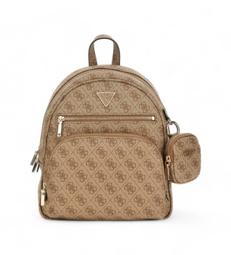 Guess Sac  dos Power Play avec logo 4g marron