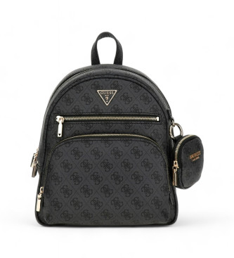 Guess Mochila power play con logotipo 4g negro