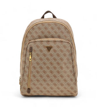 Guess Vezola Rucksack smart logo 4g braun