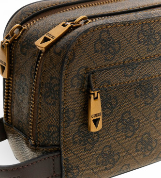 Guess Trousse de toilette Milano marron