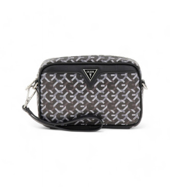 Guess Beauty case Torino con stampa logo nera