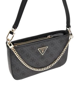 Guess Mini Noelle Tasche mit Logo 4G schwarz