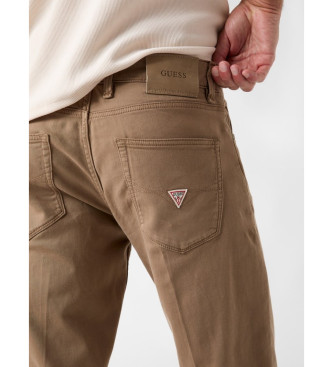 Guess Bež hlače Chino