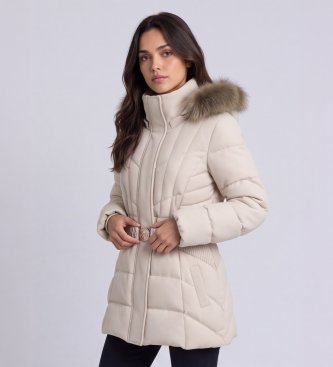 Guess Piumino corto bianco