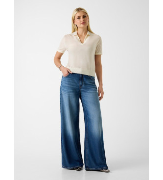 Guess Polo beige � strass