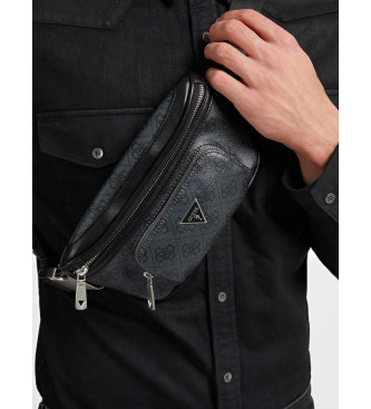 Guess Vezzola Smart bum bag logo 4G czarny