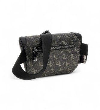 Guess Vezzola Smart bum bag logo 4G czarny