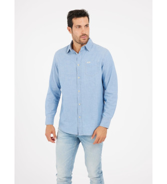 Guess Camisa Ronnie azul