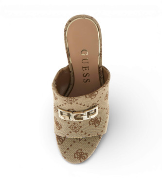 Guess Sandales brunes Evenza