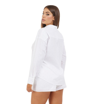 Guess Camisa Silvia Hotfix blanco