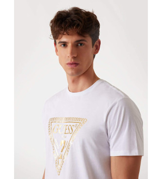 Guess T-shirt Chain Tri Logo wei