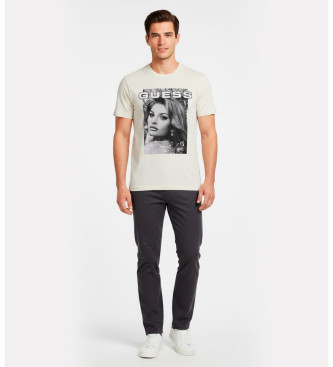 Guess T-shirt Concert Girl biały