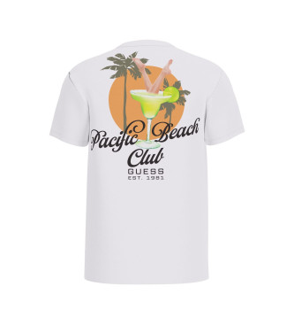 Guess Pacific Beach Club T-shirt hvid