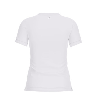 Guess T-shirt fleurs blanc