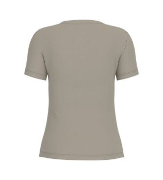 Guess Camiseta Triangulo con perlas verde