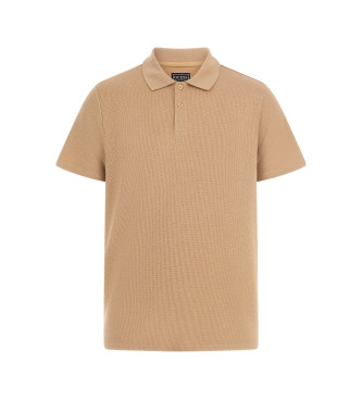 Guess Madden brown polo shirt